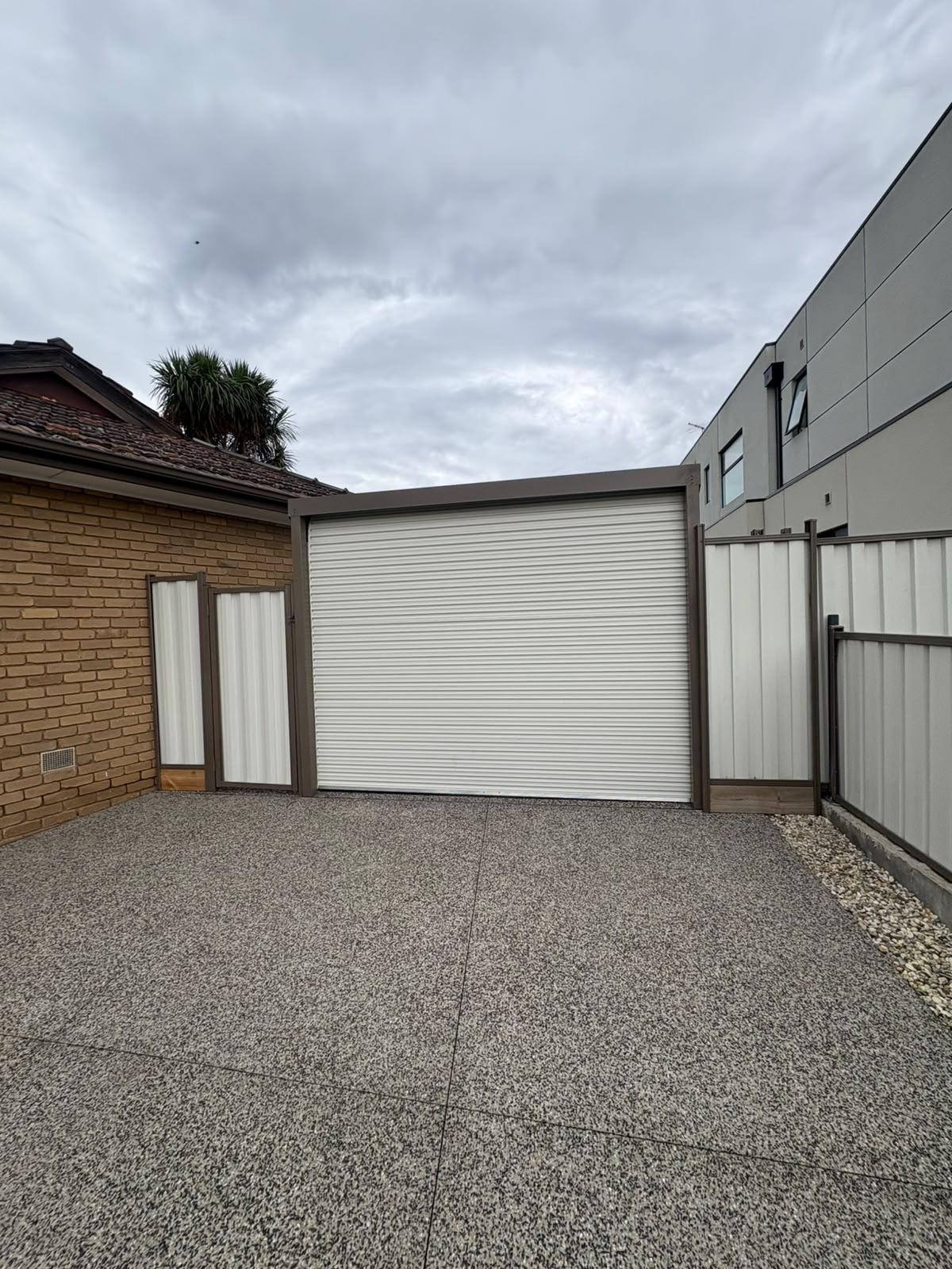 Garage roller door and fence install
