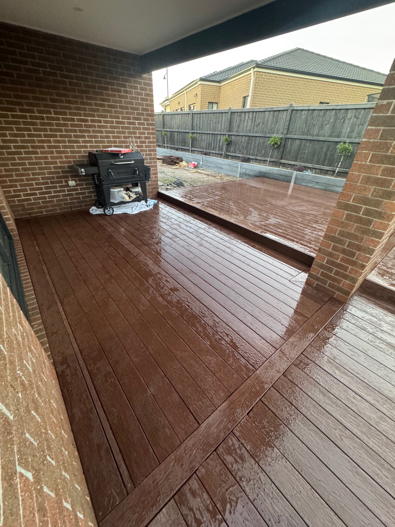 Custom composite deck