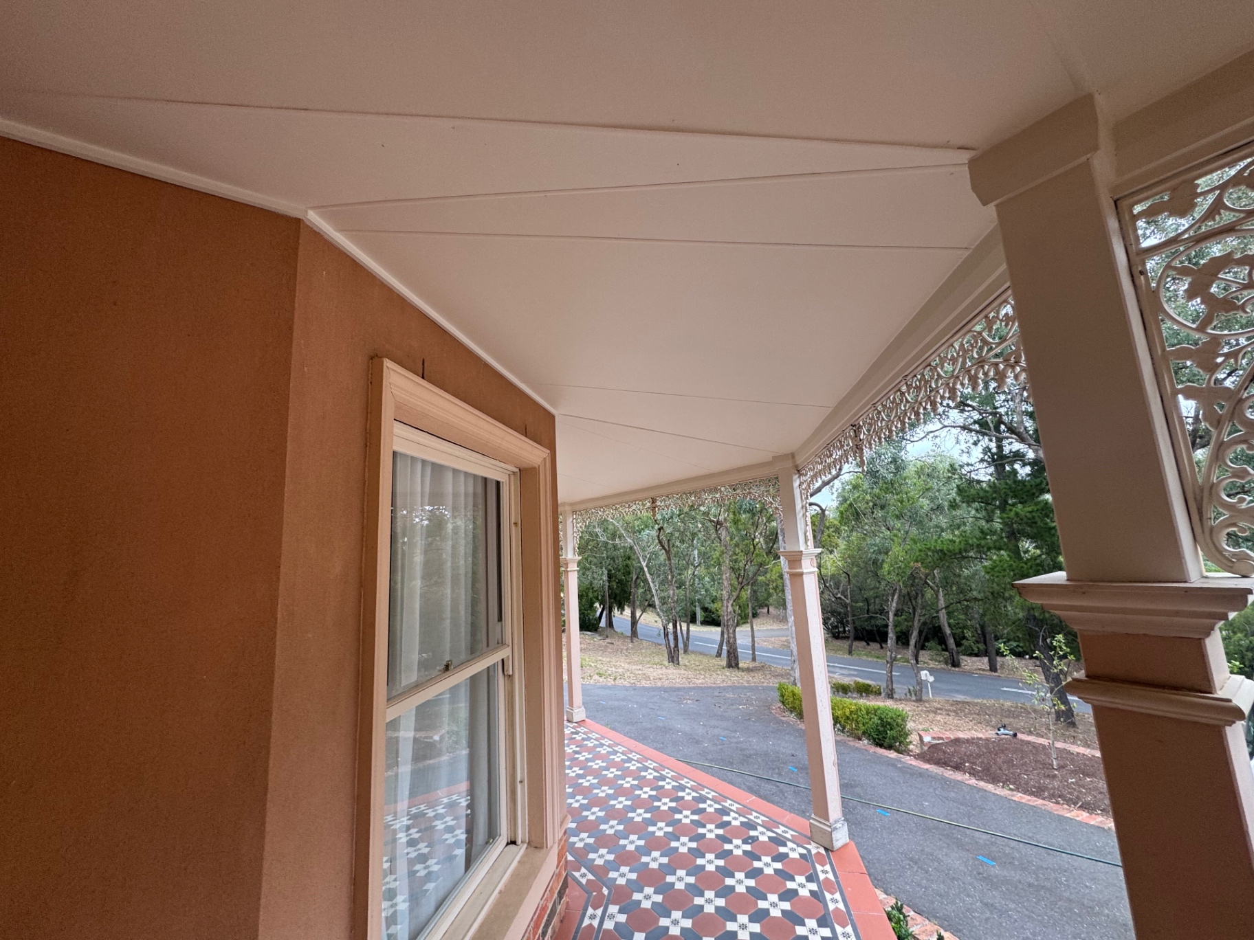 Custom eaves and verandah detail
